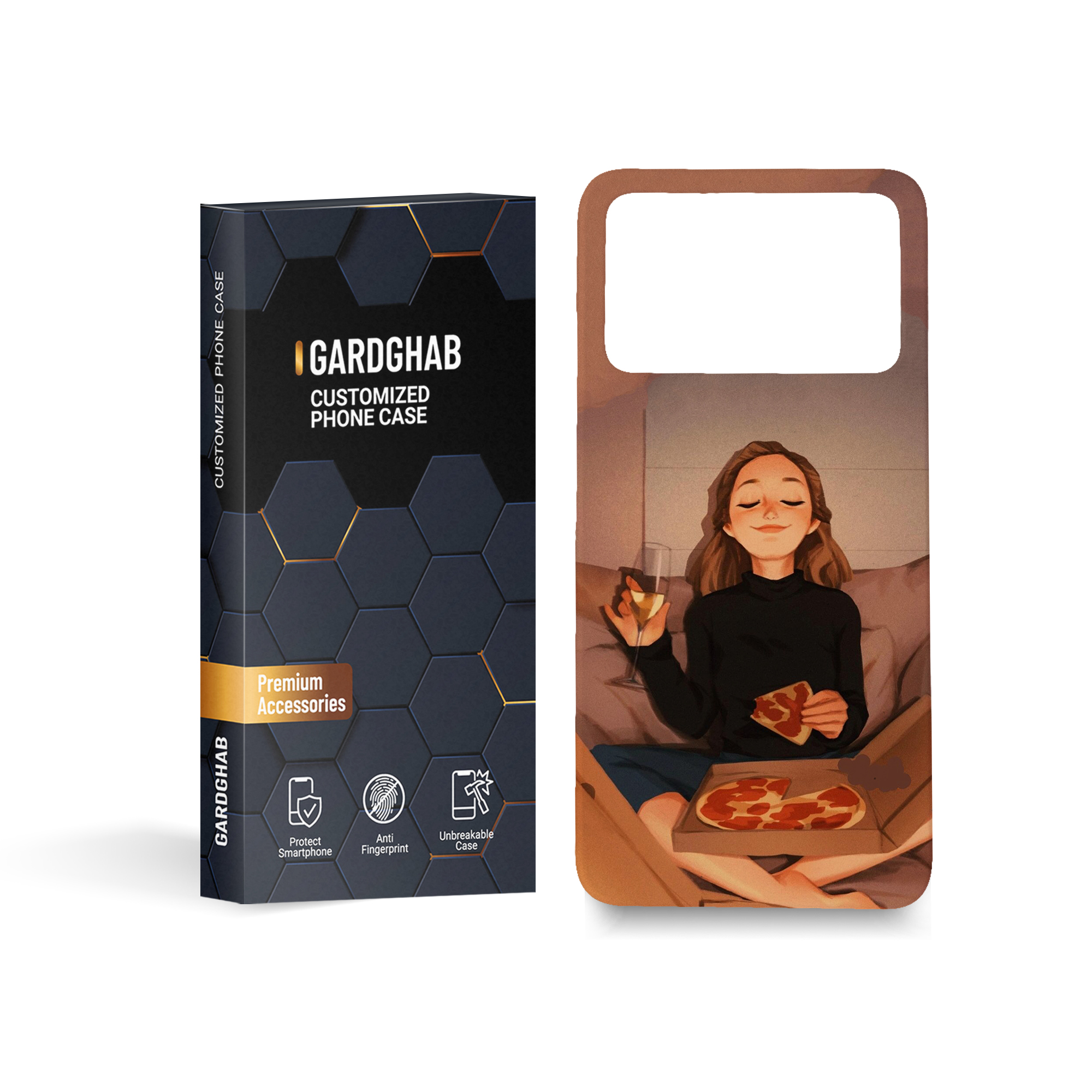    کاور گارد قاب مدل دخترانه مناسب برای گوشی موبایل شیائومی X4 pro