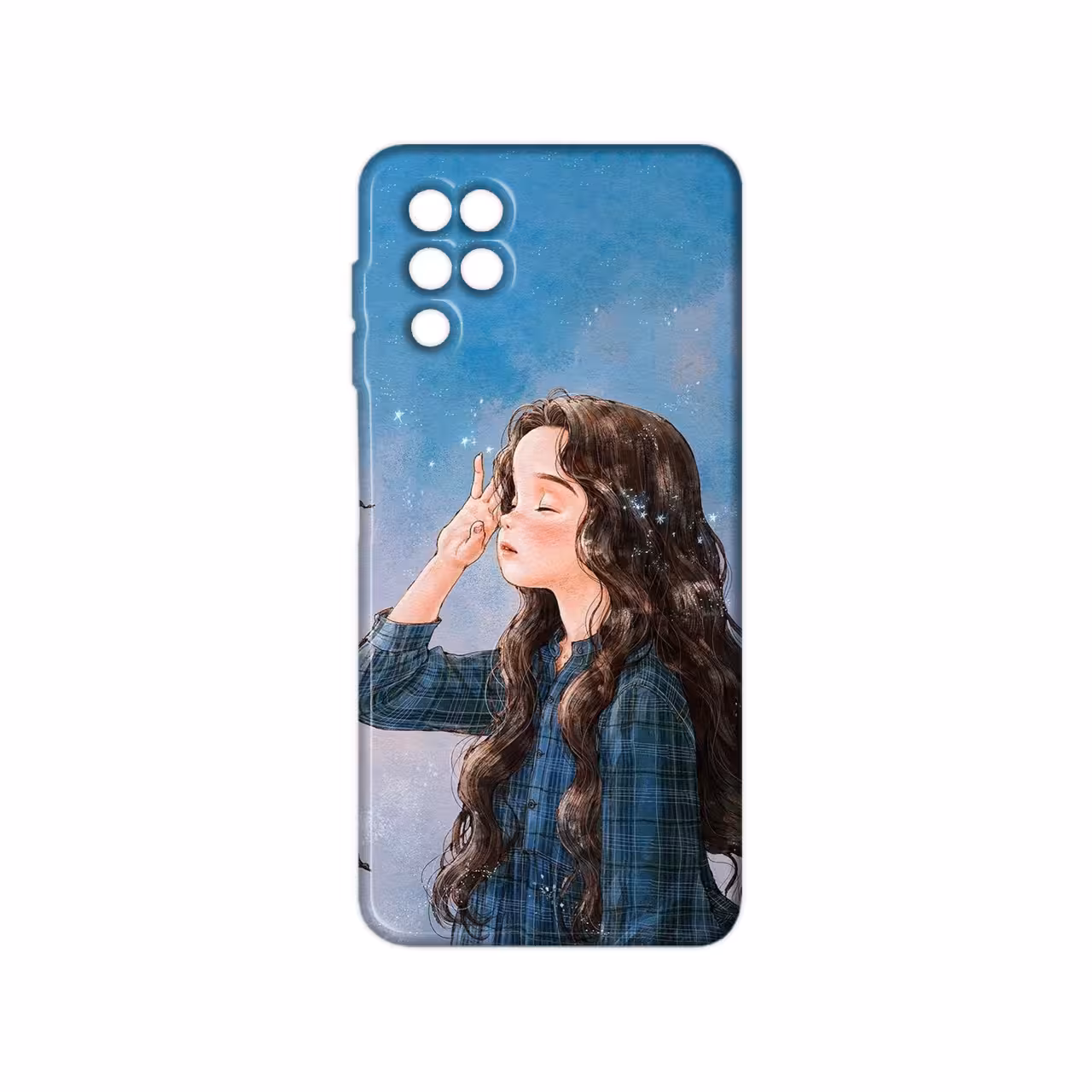 کاور مدل دخترانه کد 134 مناسب برای گوشی موبایل سامسونگ galaxy A12 / M12