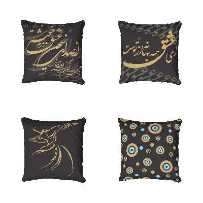 کاور کوسن مدل NGC101C مجموعه 4 عددی