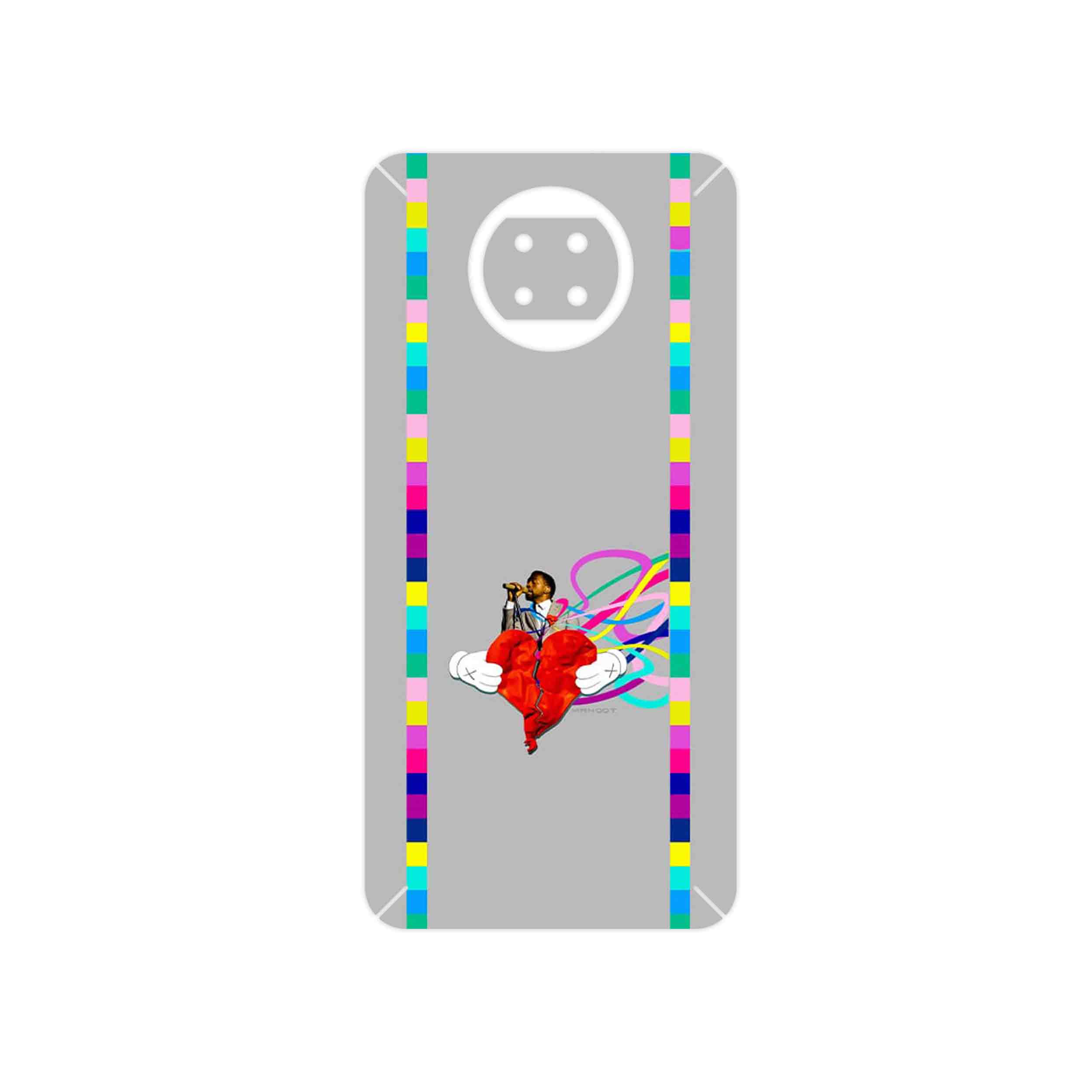 برچسب پوششی ماهوت مدل Collage of Heartbreak مناسب برای گوشی موبایل شیائومی Redmi Note 9T