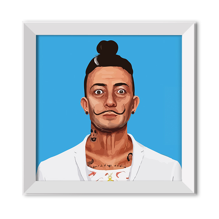 تابلو مدل سالوادور دالی کد TM56