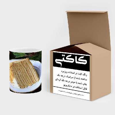 ماگ کاکتی طرح کیک مدل mgs16292