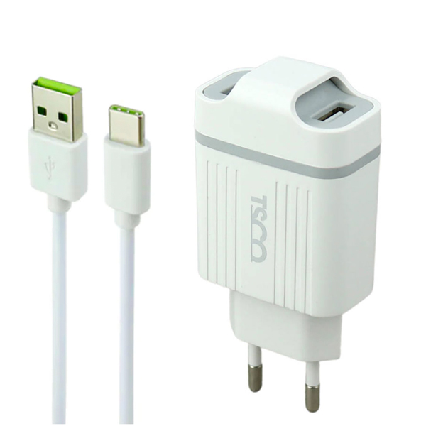 شارژر دیواری تسکو مدل TTC 49N دو پورت