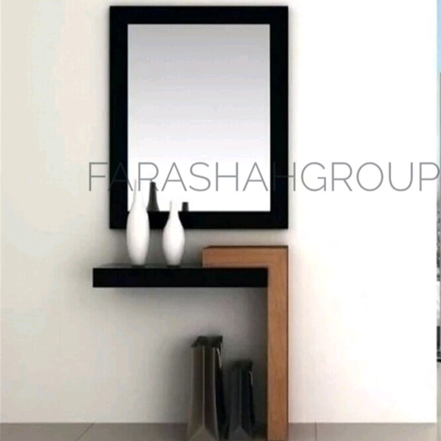 آیینه و کنسول مدرن با کیفیت