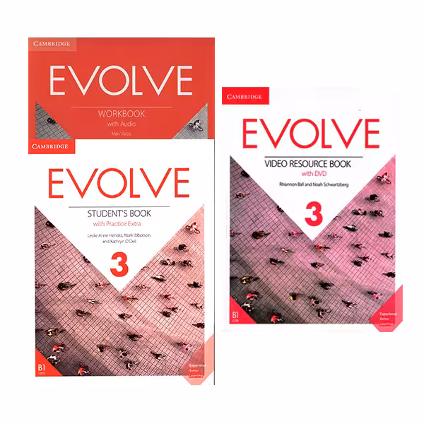 پک 3جلدی کتاب ایوالو 3 | Pack Evolve 3 | خرید کتاب زبان | خرید لوازم التحریر | چی کتاب | بالاترین تخفیف و ارسال رایگان