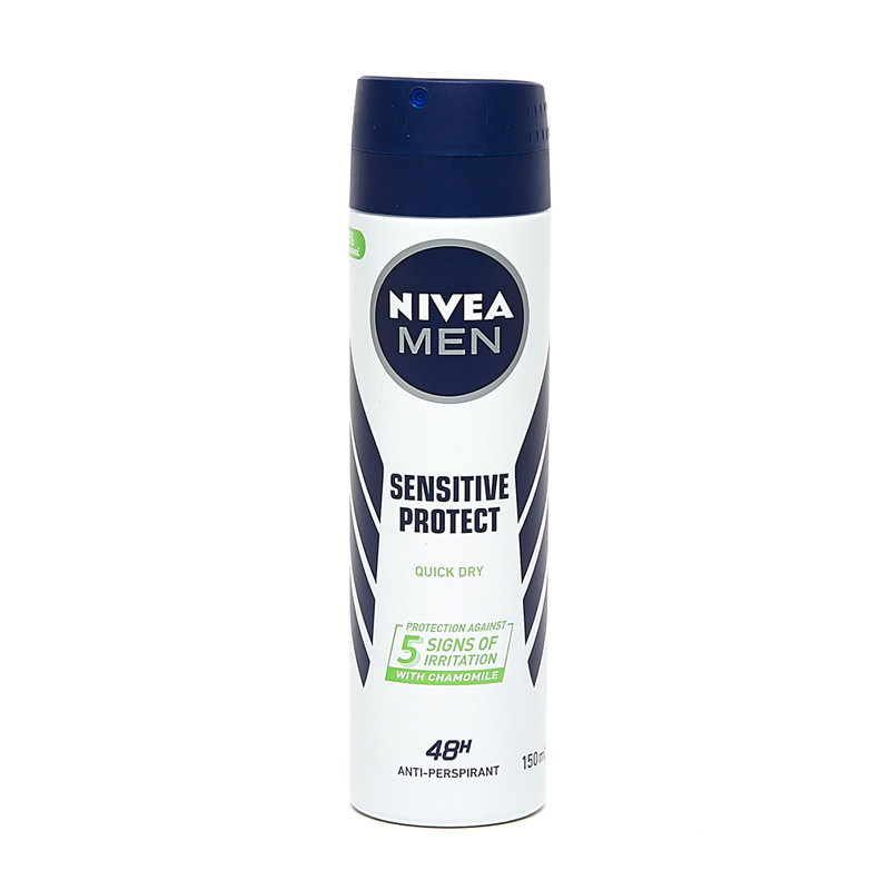 اسپری ضد تعریق مردانه نیوآ مدل sensitve protect حجم 150mL