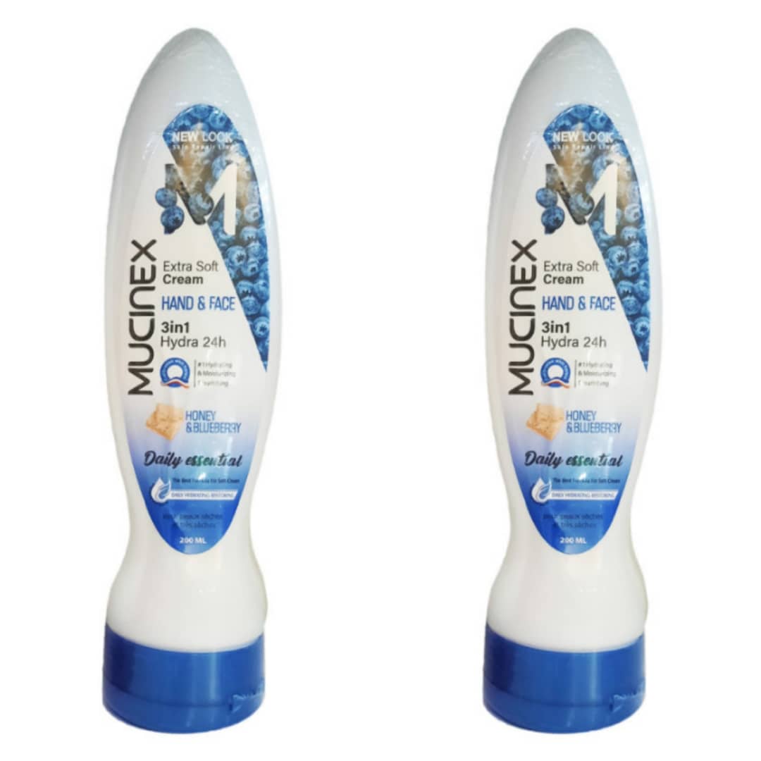 کرم مرطوب کنننده ماسینکس مدل عسل و بلوبری حجم 200 میلی لیتر مجموعه 2 عددی