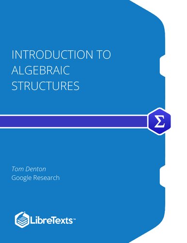 خرید و دانلود نسخه کامل کتاب Introduction to Algebraic Structures
