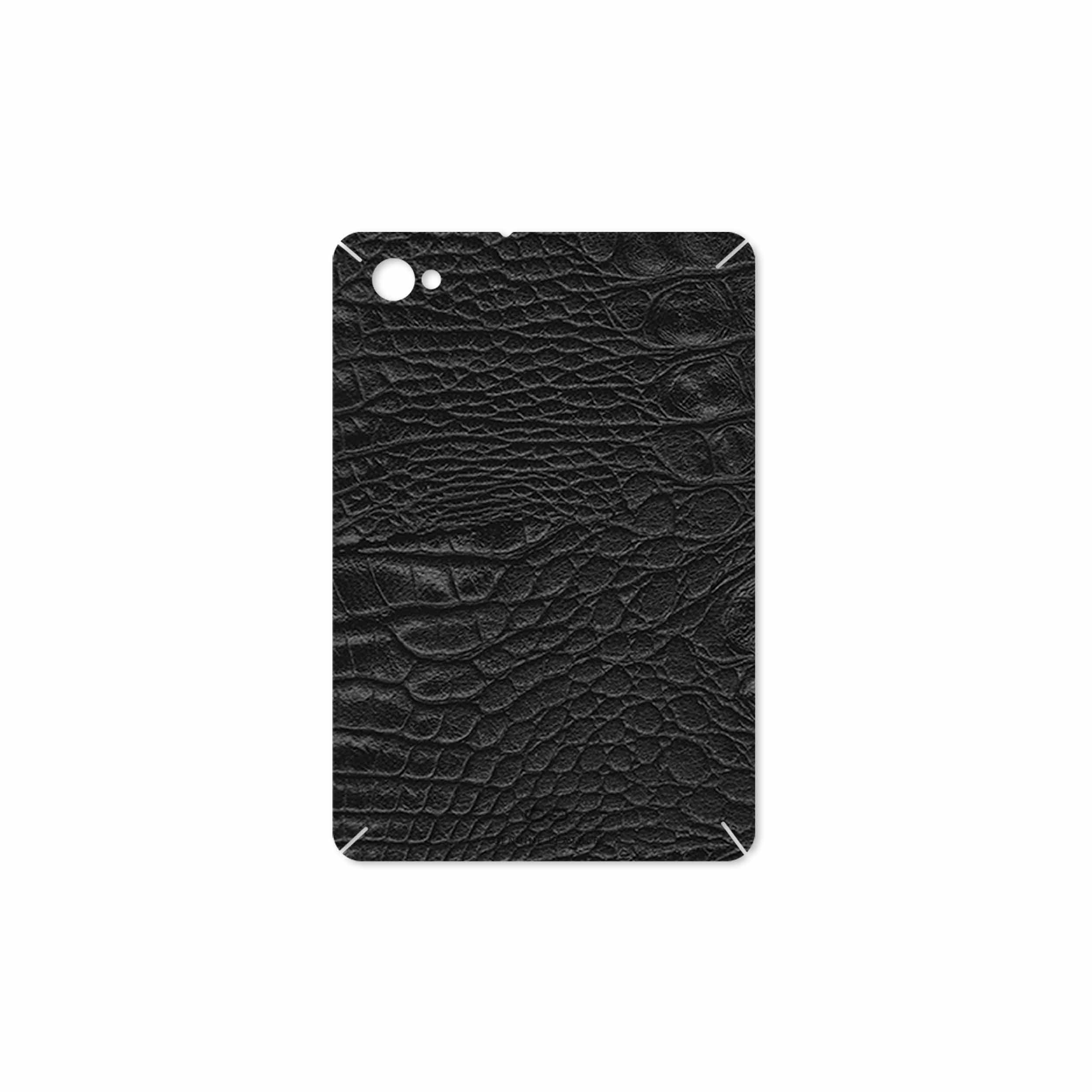 برچسب پوششی ماهوت مدل Black-Crocodile-Leather مناسب برای تبلت سامسونگ Galaxy Tab 7.7 2011 P6800
