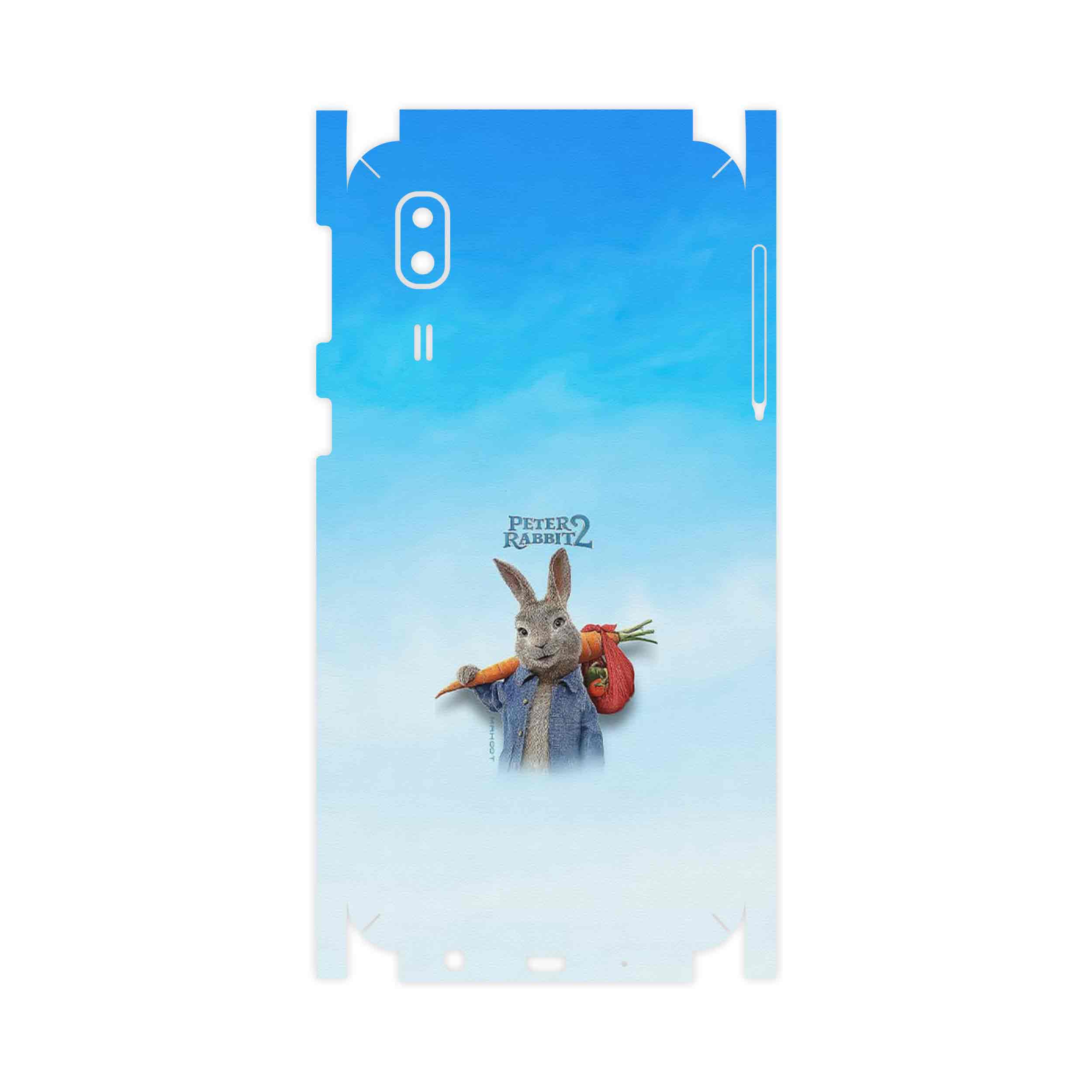 برچسب پوششی ماهوت مدل Peter Rabbit-FullSkin مناسب برای گوشی موبایل سامسونگ Galaxy A2 Core
