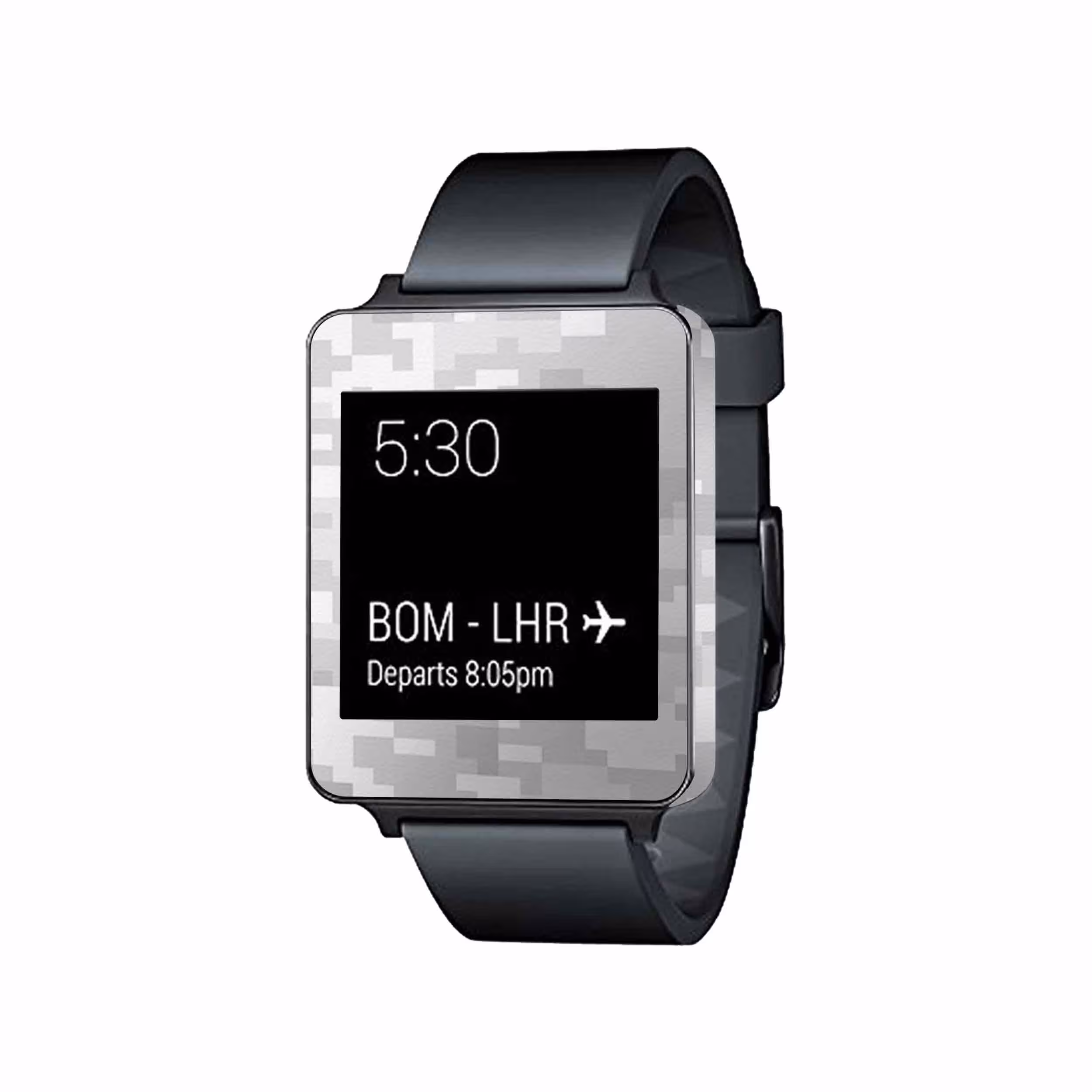 برچسب ماهوت طرح Army Winter Pixel مناسب برای ساعت هوشمند ال جی G Watch