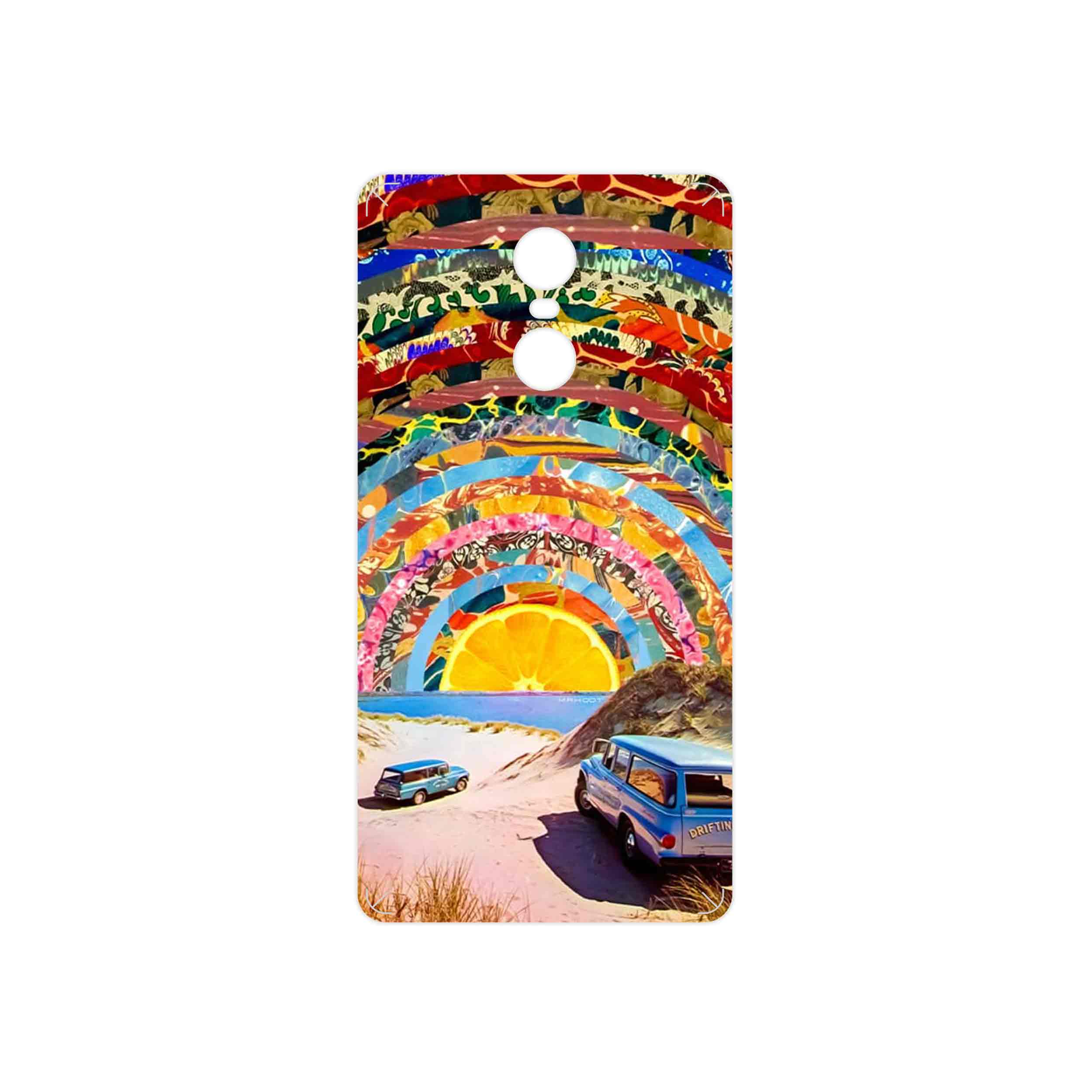 برچسب پوششی ماهوت مدل Collage of Orange Sky مناسب برای گوشی موبایل شیائومی Redmi Pro