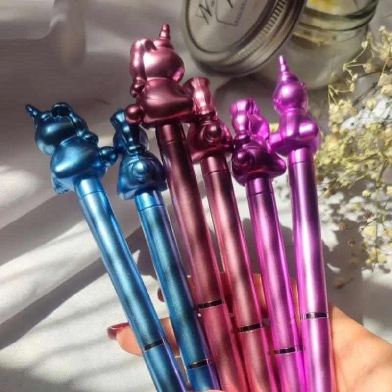 خودکار فانتزی یونیکرنی در 3 رنگ