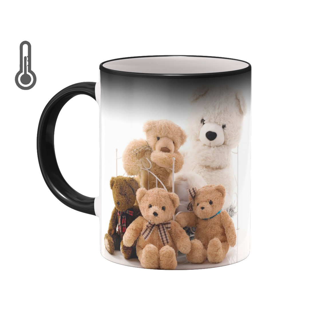 ماگ حرارتی بیگ ماگ مدل عروسک خرس کد 2992