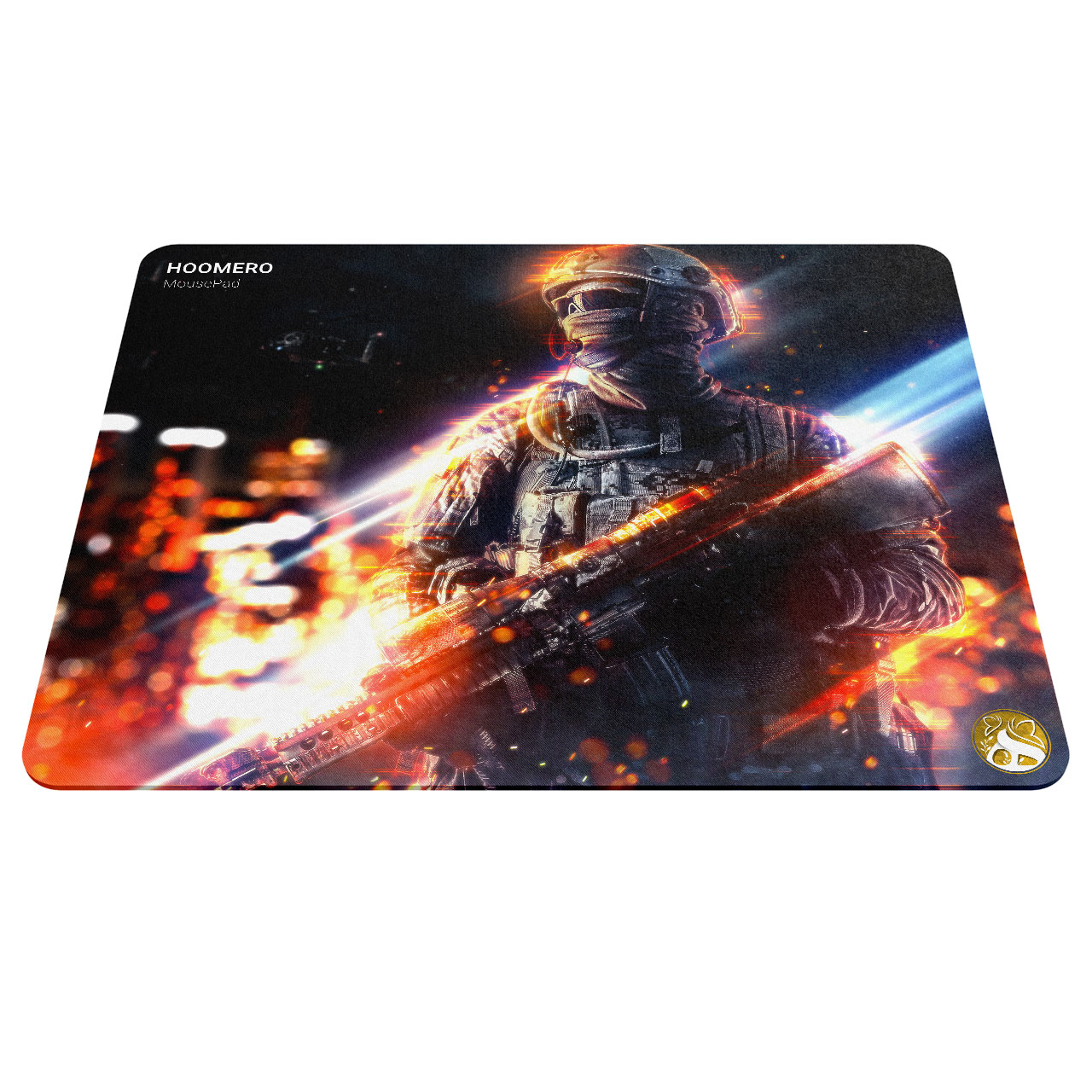 ماوس پد هومرو طرح Battlefield مدل A1126