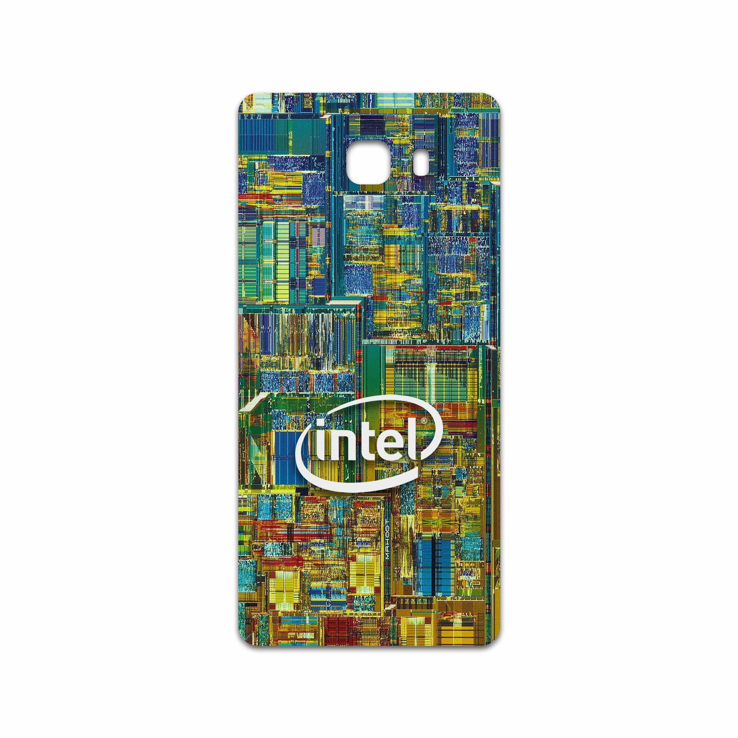 برچسب پوششی ماهوت مدل Intel Brand مناسب برای گوشی موبایل سامسونگ Galaxy C9 Pro