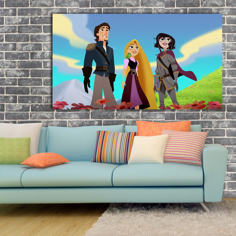 تابلو شاسی مدل راپونزل کد 14 | دنیای قاب