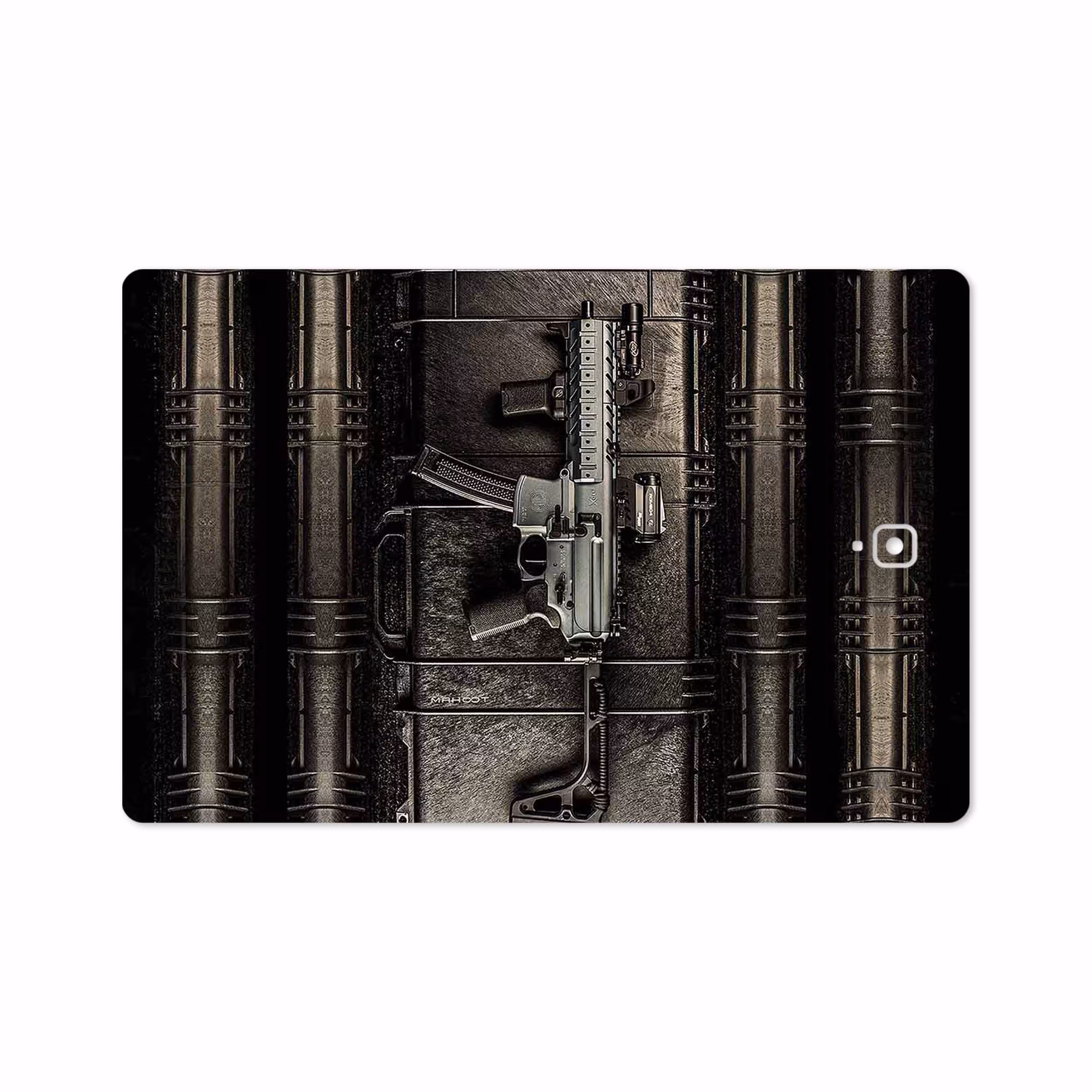 برچسب پوششی ماهوت مدل Gun مناسب برای تبلت سامسونگ Galaxy Tab S4 10.5 2018 T835