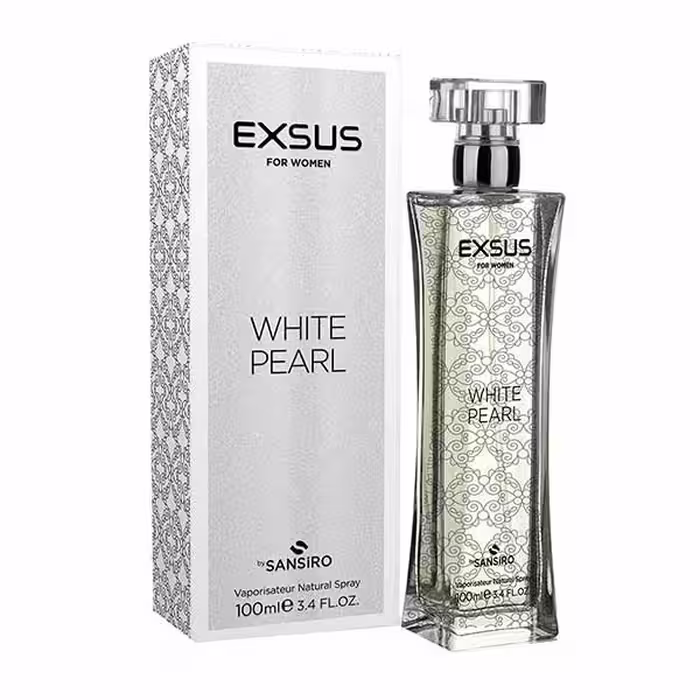 ادکلن زنانه اکسوز وایت(سفید) سن‌سیرو اصل مدل{Exsus White} 100ml