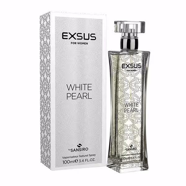 ادکلن زنانه اکسوز وایت(سفید) سن‌سیرو اصل مدل{Exsus White} 100ml