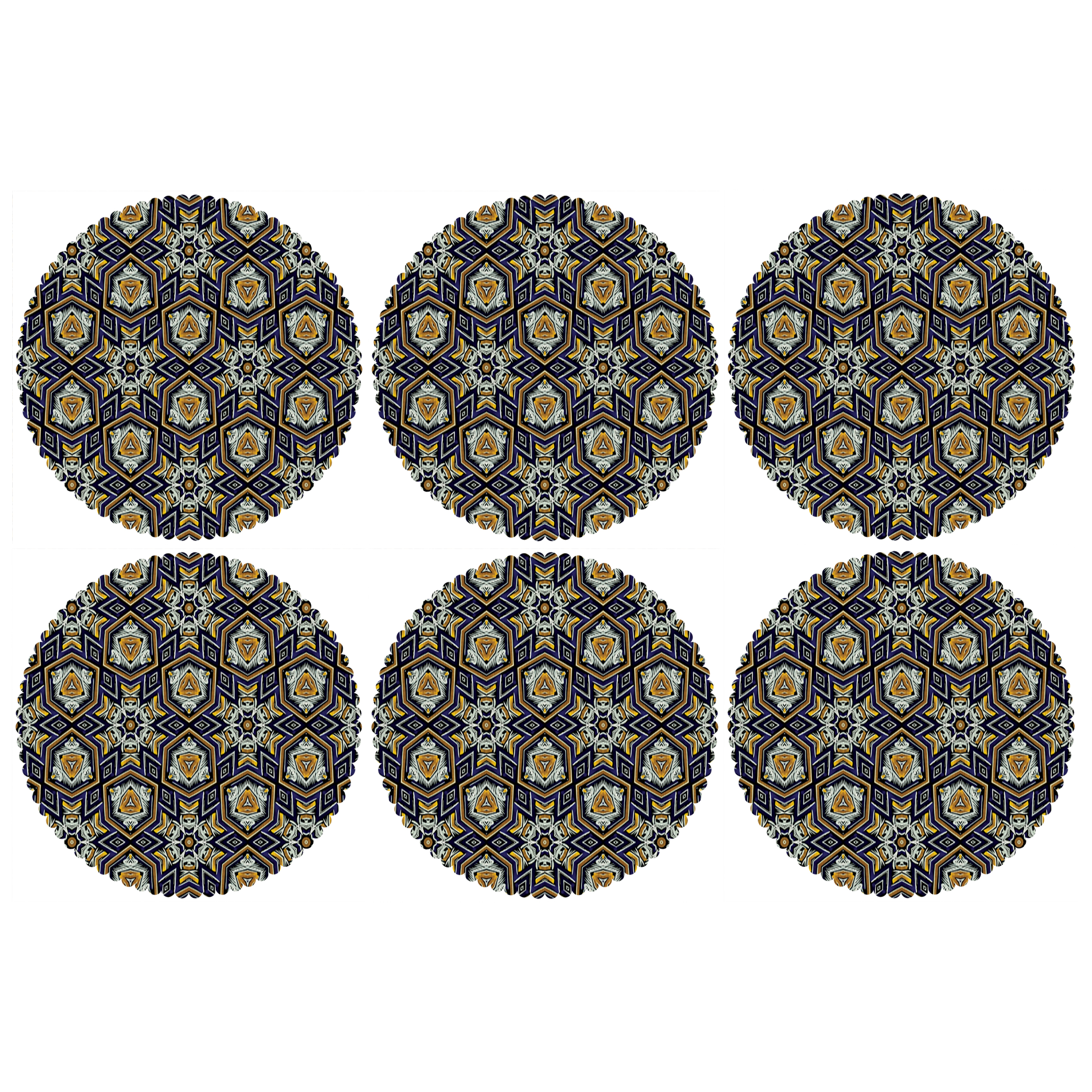 زیربشقابی مدل U2-42536 بسته 6 عددی