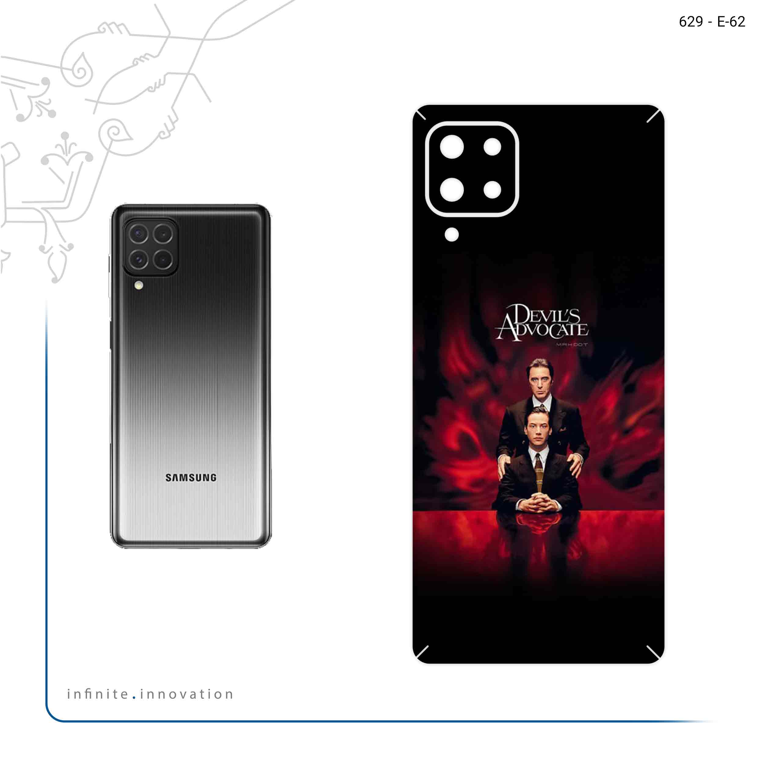 برچسب پوششی ماهوت مدل The Devils Advocate مناسب برای گوشی موبایل سامسونگ Galaxy A32 5G