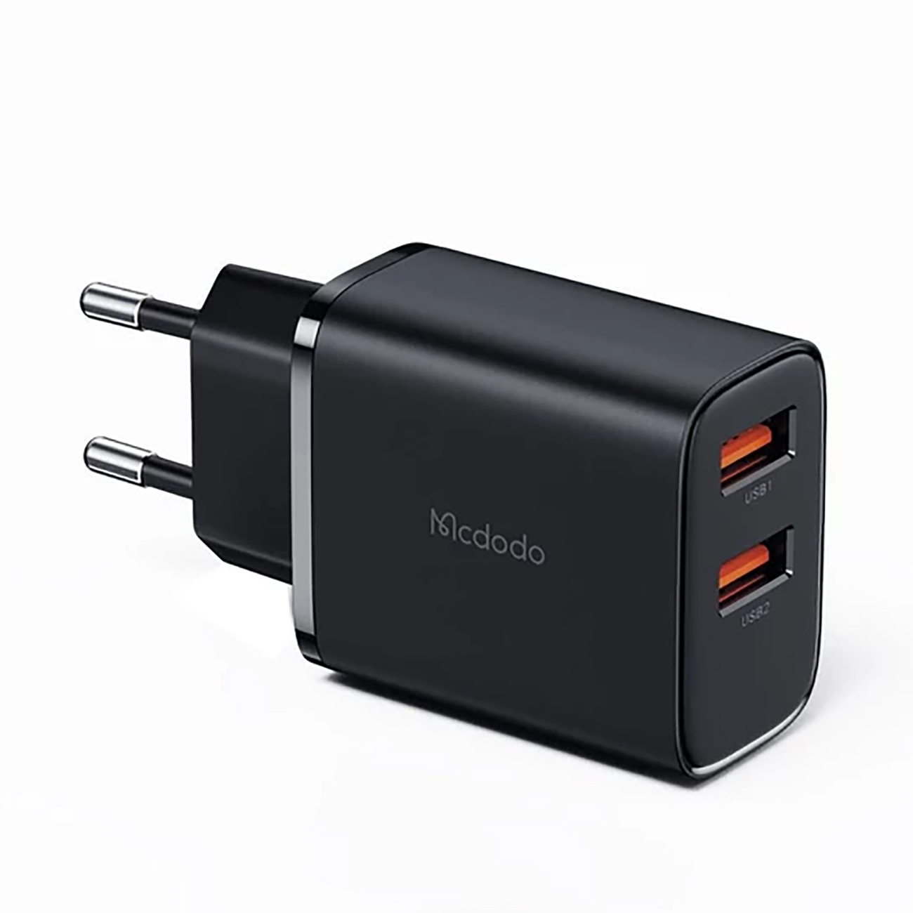 شارژر دیواری دو پورت 12 وات مک دودو CH-507