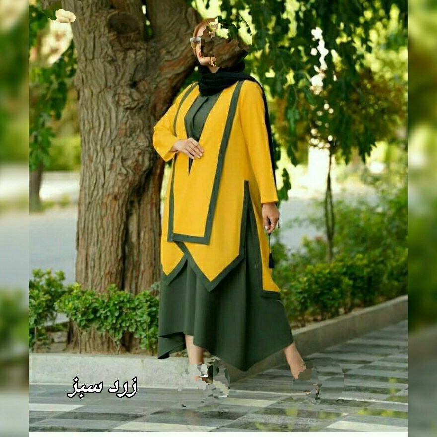 مانتو دوتیکه مانتو زنانه تونیک زنانه سارافون زنانه