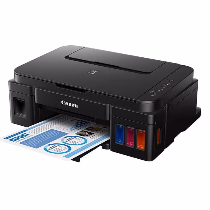 پرینتر سه کاره جوهر افشان کانن مدل PIXMA G2400