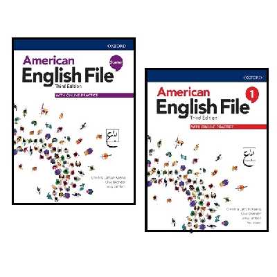 کتاب American English File Starter_1 Third Edition اثر جمعی از نویسندگان انتشارات ابداع 2 جلدی