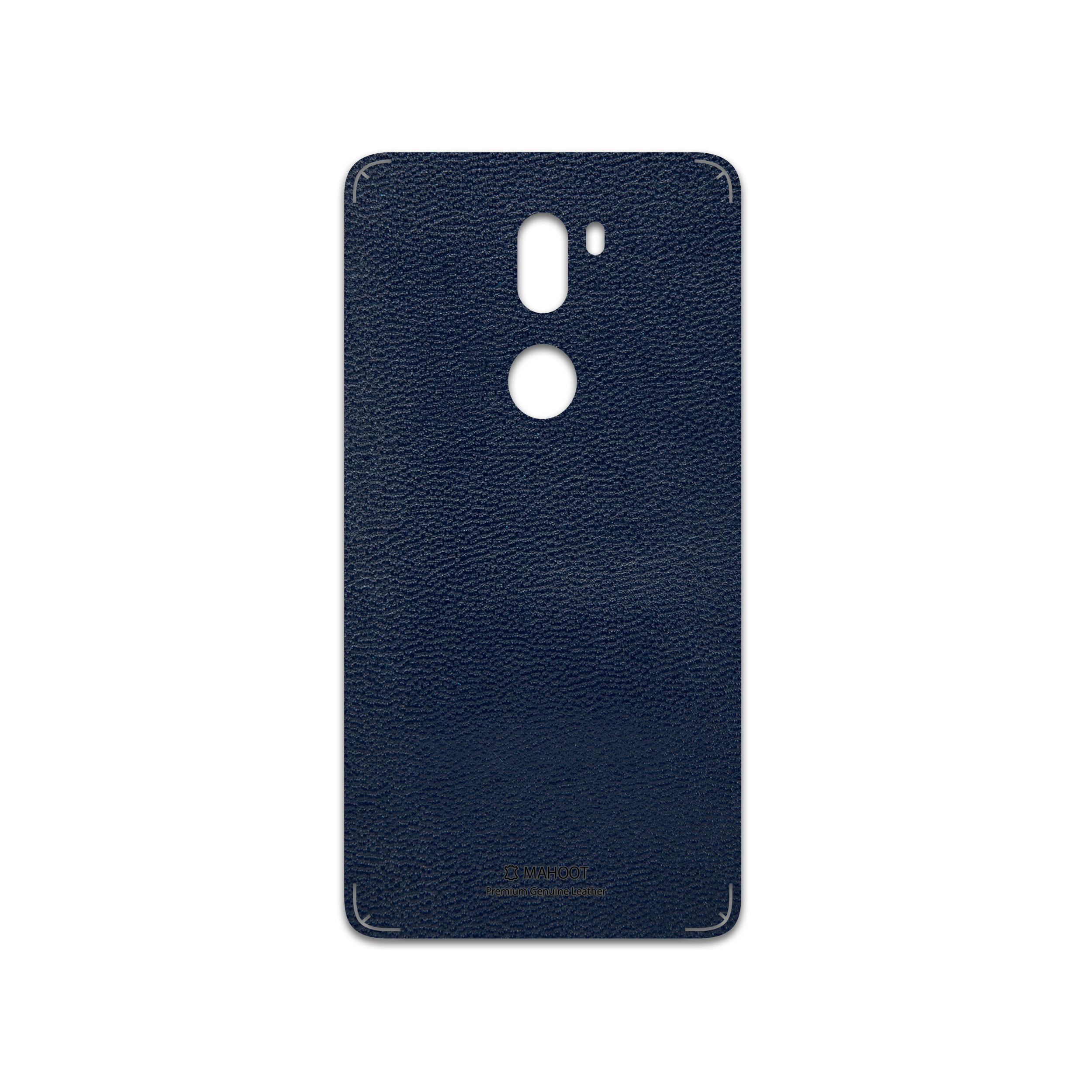 برچسب پوششی ماهوت مدل Deep-Blue-Leather مناسب برای گوشی موبایل شیائومی Mi 5s Plus
