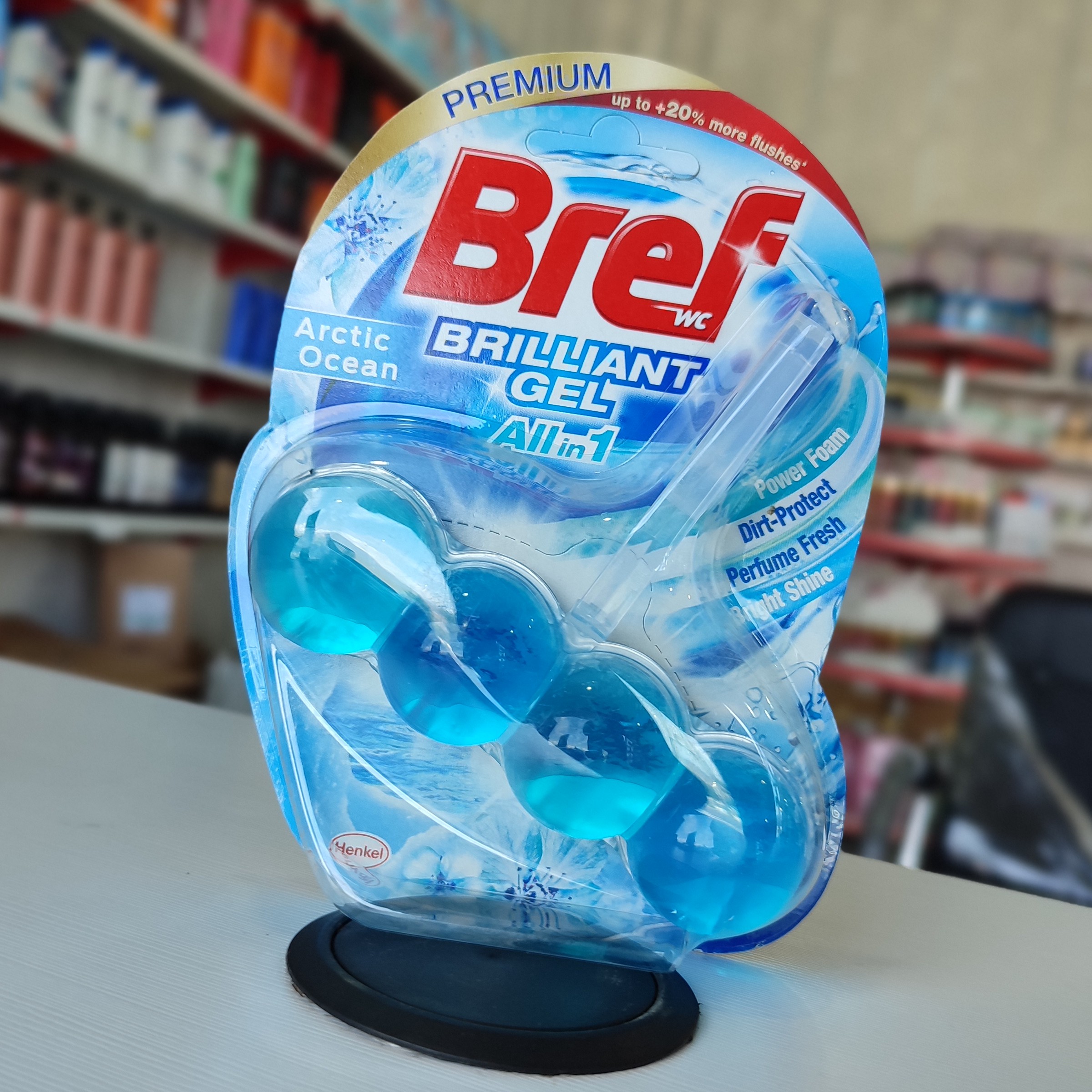 خوشبو کننده و ضد عفونی کننده توالت فرنگی برف مدل All in 1 با رایحه اقیانوس 4 عددی