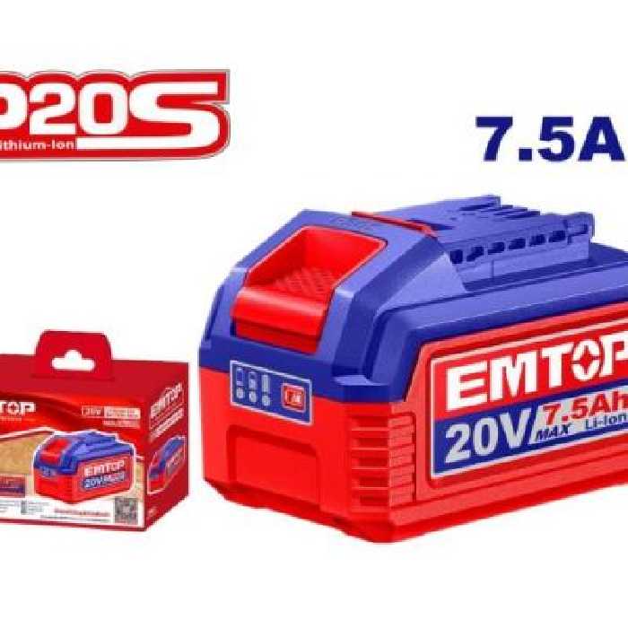 باتری 7500 میلی آمپر ساعت امتاپ سفارش فرانسه مدل EBPK2075