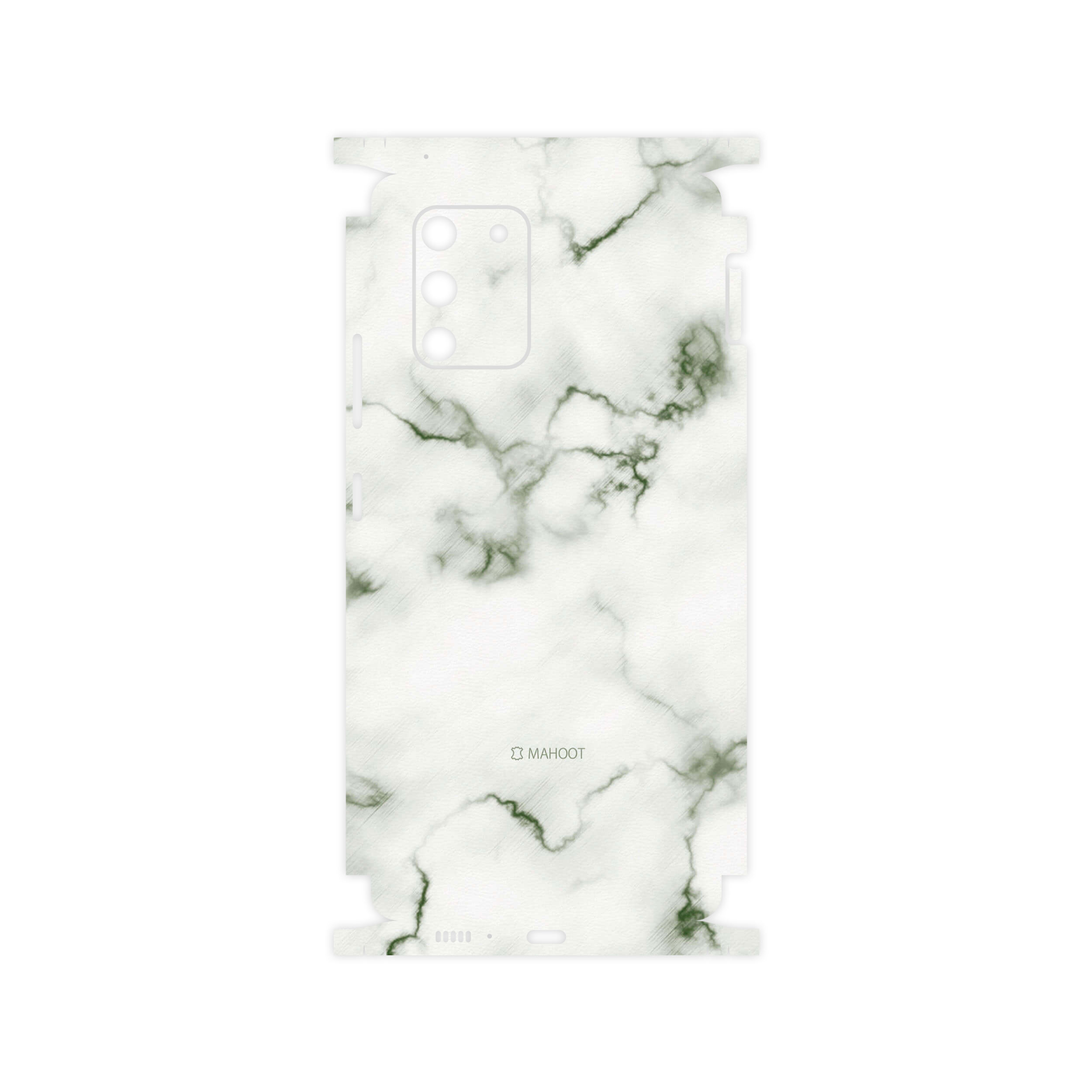 برچسب پوششی ماهوت مدل Blanco-Smoke-Marble-FullSkin مناسب برای گوشی موبایل سامسونگ Galaxy S10 Lite