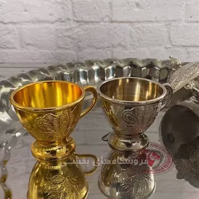فنجان قهوه خوری فلزی