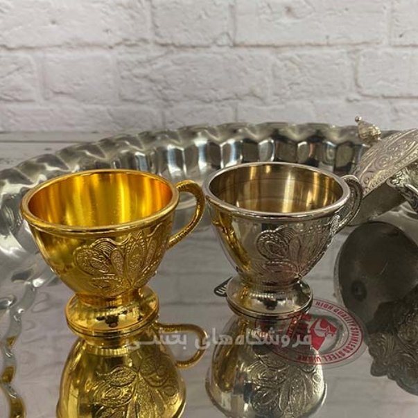 فنجان قهوه خوری فلزی