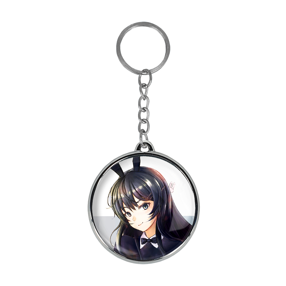 جاکلیدی خندالو مدل توموئه و مای انیمه بانی گرل سنپای مدل دوطرفه کد 1643016427