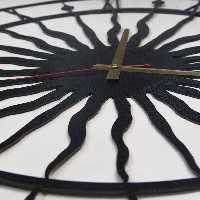 ساعت دیواری مدل خورشید - فروشگاه نیم آستین