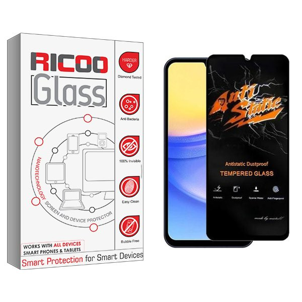 محافظ صفحه نمایش ریکو مدل RiC2newpkg Antistatic مناسب برای گوشی موبایل سامسونگ Galaxy A16 | کالا برتری