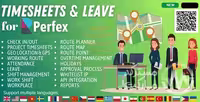 دانلود ماژول Timesheets and Leave Management برای پرفکس