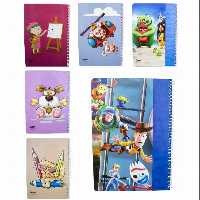 دفتر نقاشی 40 برگ فنری جلد گلاسه طرح فانتزی الیپون کد 63135