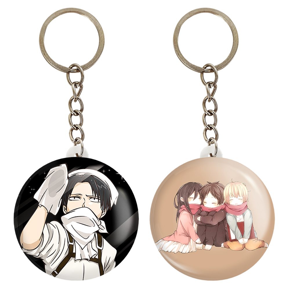 جاکلیدی خندالو مدل لیوای انیمه اتک آن تایتان کد 1856018558 مجموعه 2 عددی