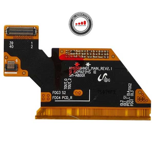 فلت ال سی دی سامسونگ flex lcd samsung A8 A8000