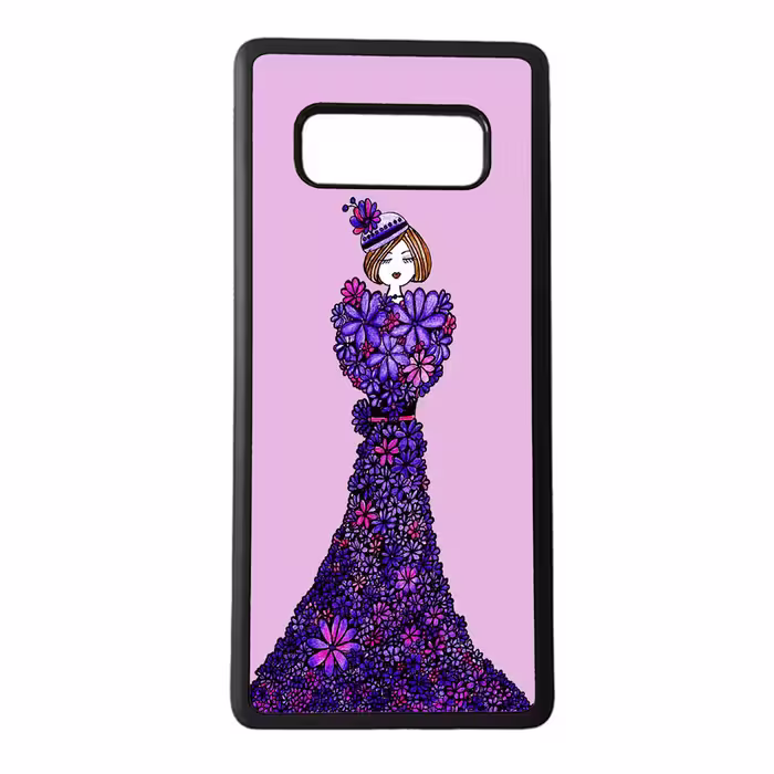 کاور طرح دخترانه کد 830 مناسب برای گوشی موبایل سامسونگ galaxy note 8