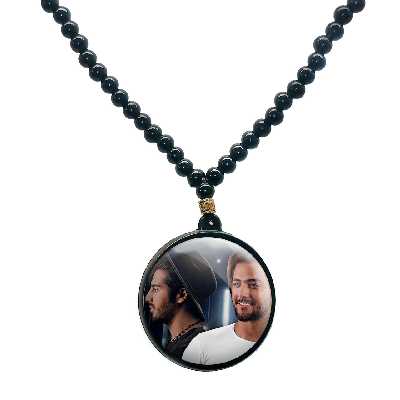 گردنبند پرمانه طرح ماکان بند کد pmd.8586 مدل دو طرفه