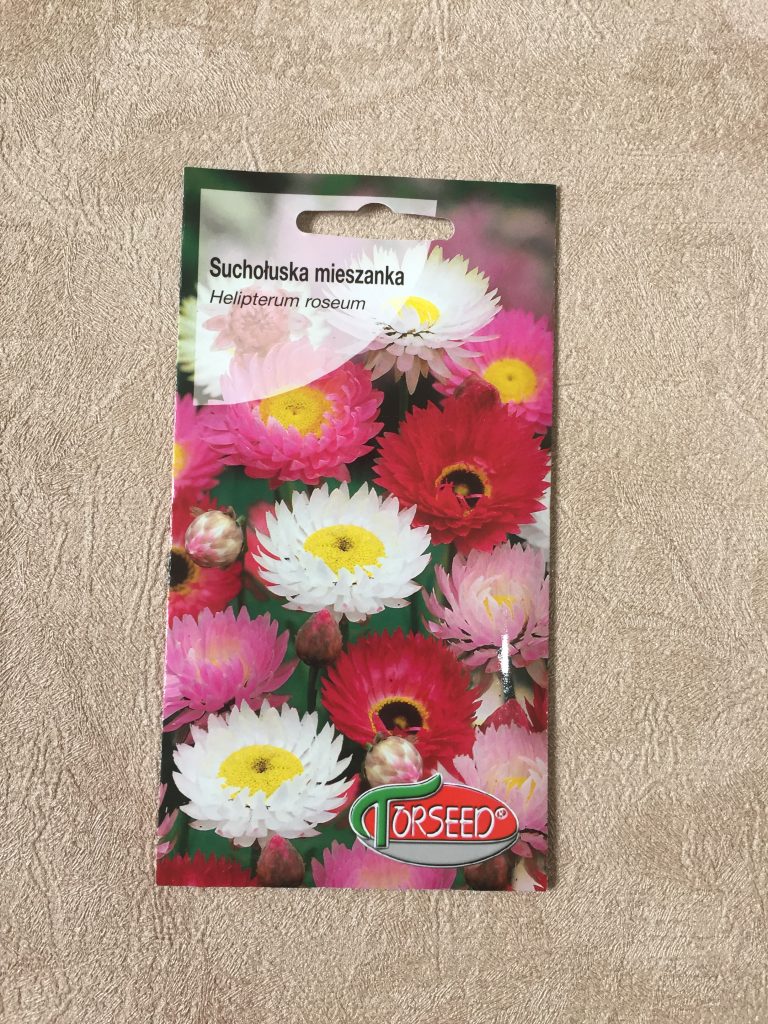 بذر گل خشک