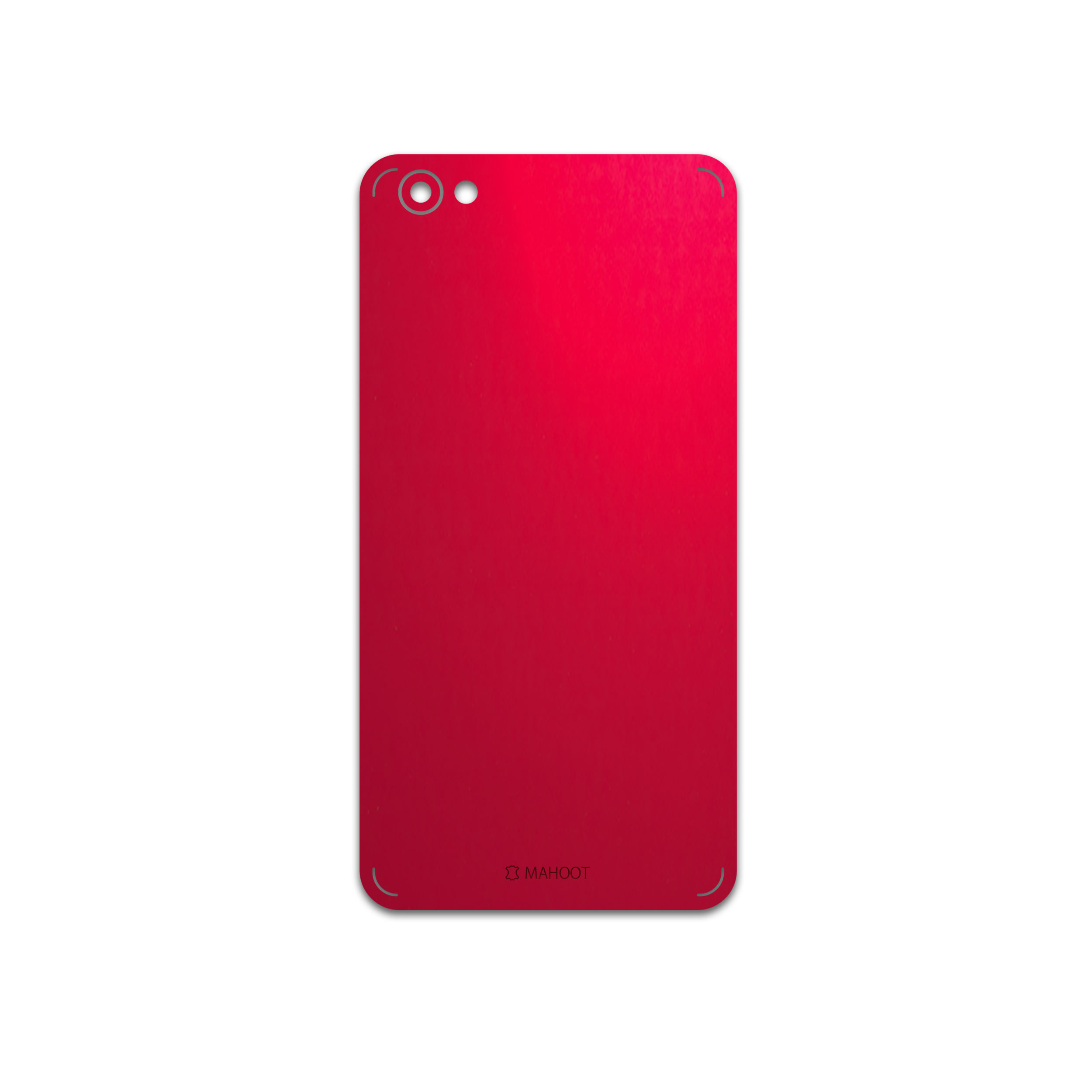 برچسب پوششی ماهوت مدل Matte-Warm-Red مناسب برای گوشی موبایل شیائومی Redmi Note 5A