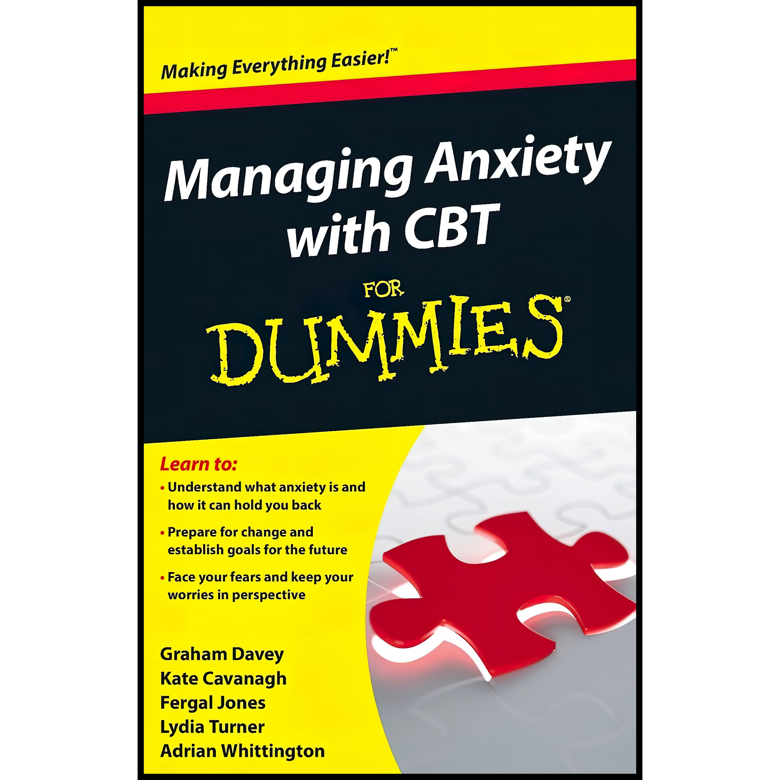 کتاب Managing Anxiety with CBT For Dummies اثر Graham C Davey and Kate Cavanagh and Fergal Jones انتشارات For Dummies