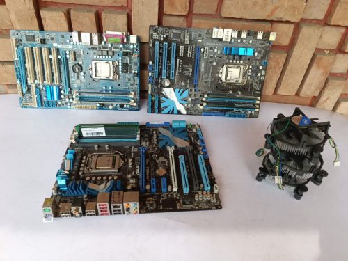 2 عدد باندل DDR3 نسل یک با رم و سی پی یو و فن