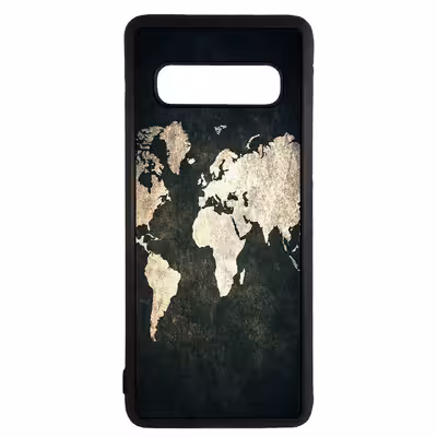 کاور طرح نقشه جهان کد 110541094301 مناسب برای گوشی موبایل سامسونگ galaxy s10 plus